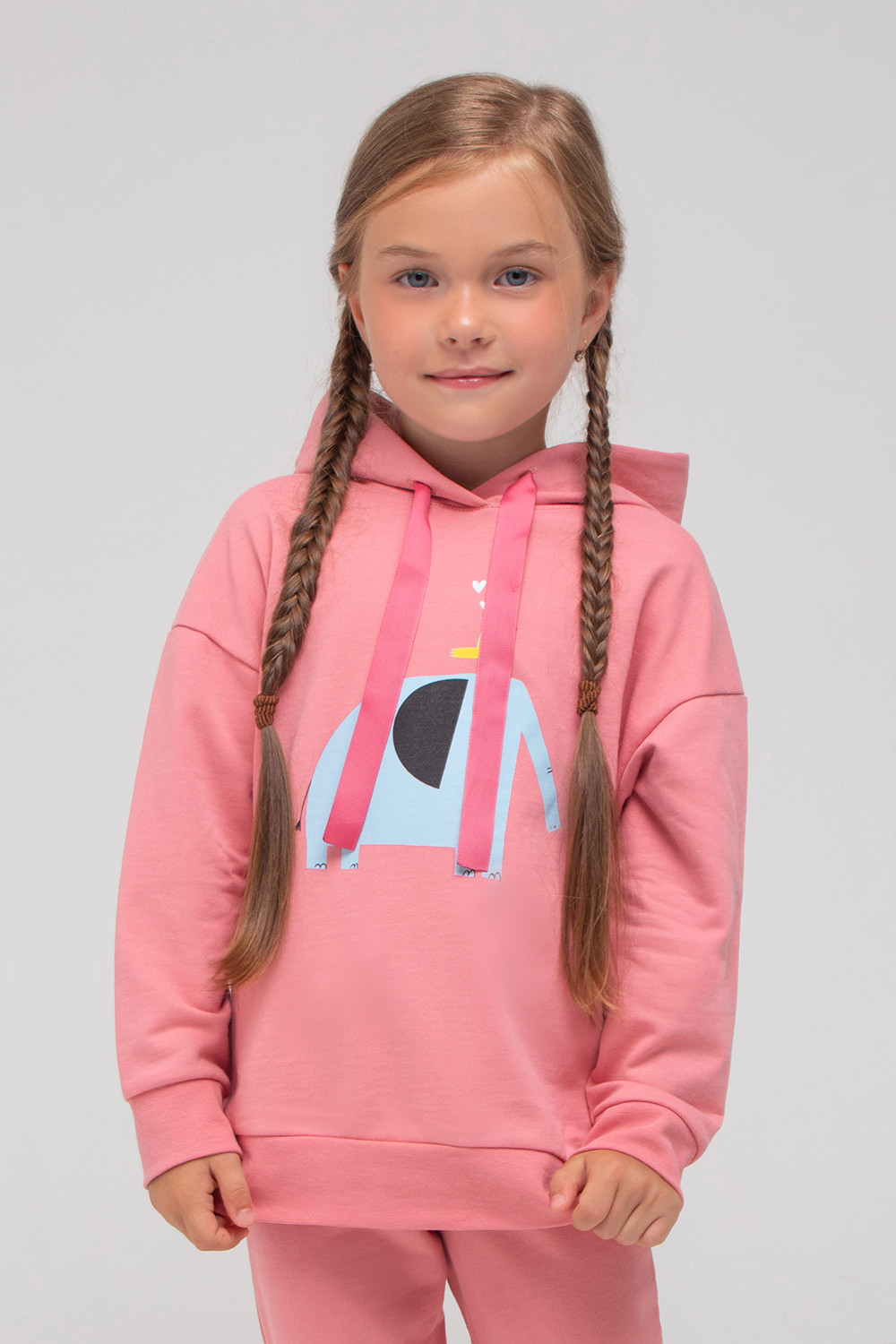 картинка Джемпер для девочки Crockid К 301735 королевский розовый к1284 от магазина детских товаров ALiSa