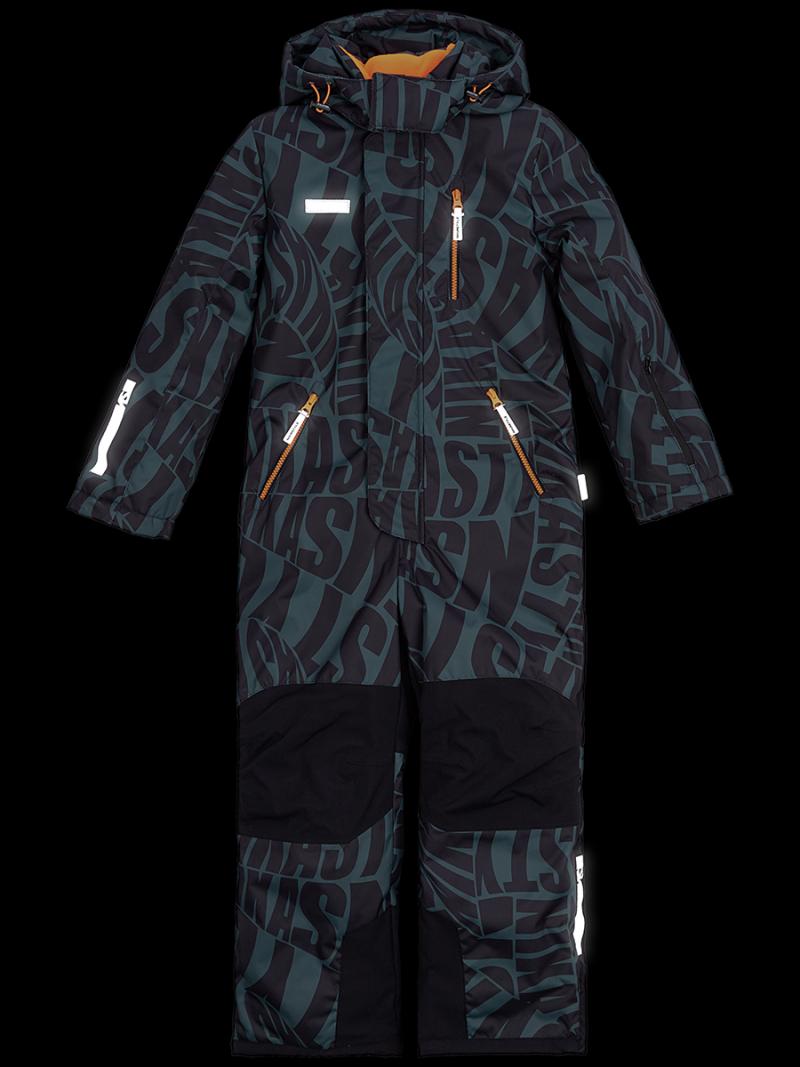 картинка Комбинезон зимний для мальчика NIKASTYLE 8з1723 хаки черный от магазина детских товаров ALiSa