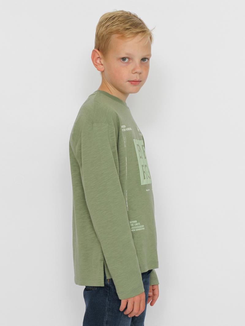 картинка Джемпер для мальчика Cherubino CWJB 63667-35-383 Хаки от магазина детских товаров ALiSa