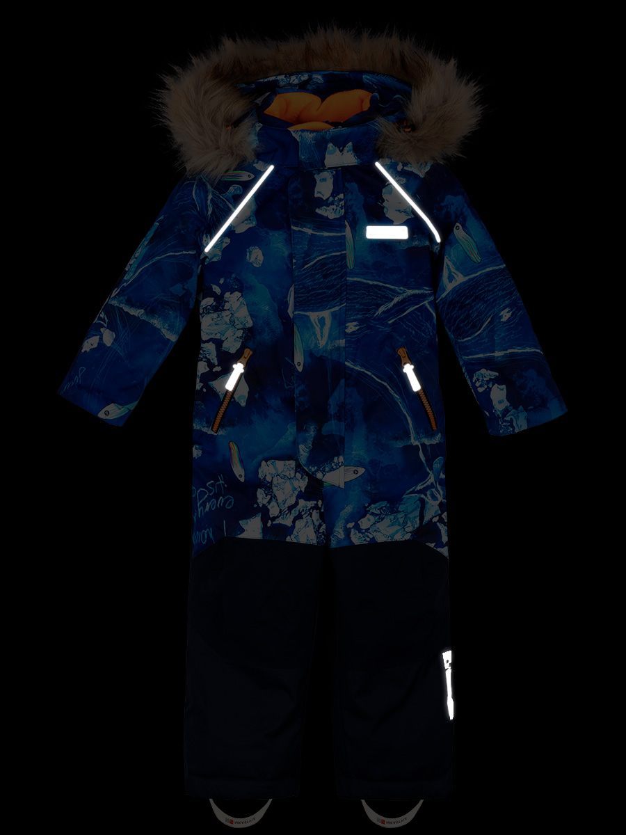 картинка Комбинезон зимний для мальчика NIKASTYLE 8з0923 ультрамарин неви от магазина детских товаров ALiSa