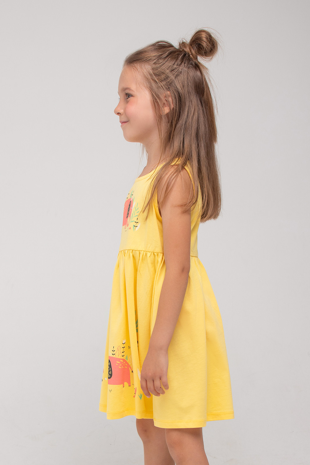 картинка Платье для девочки Crockid К 5590 желтый к1288 от магазина детских товаров ALiSa