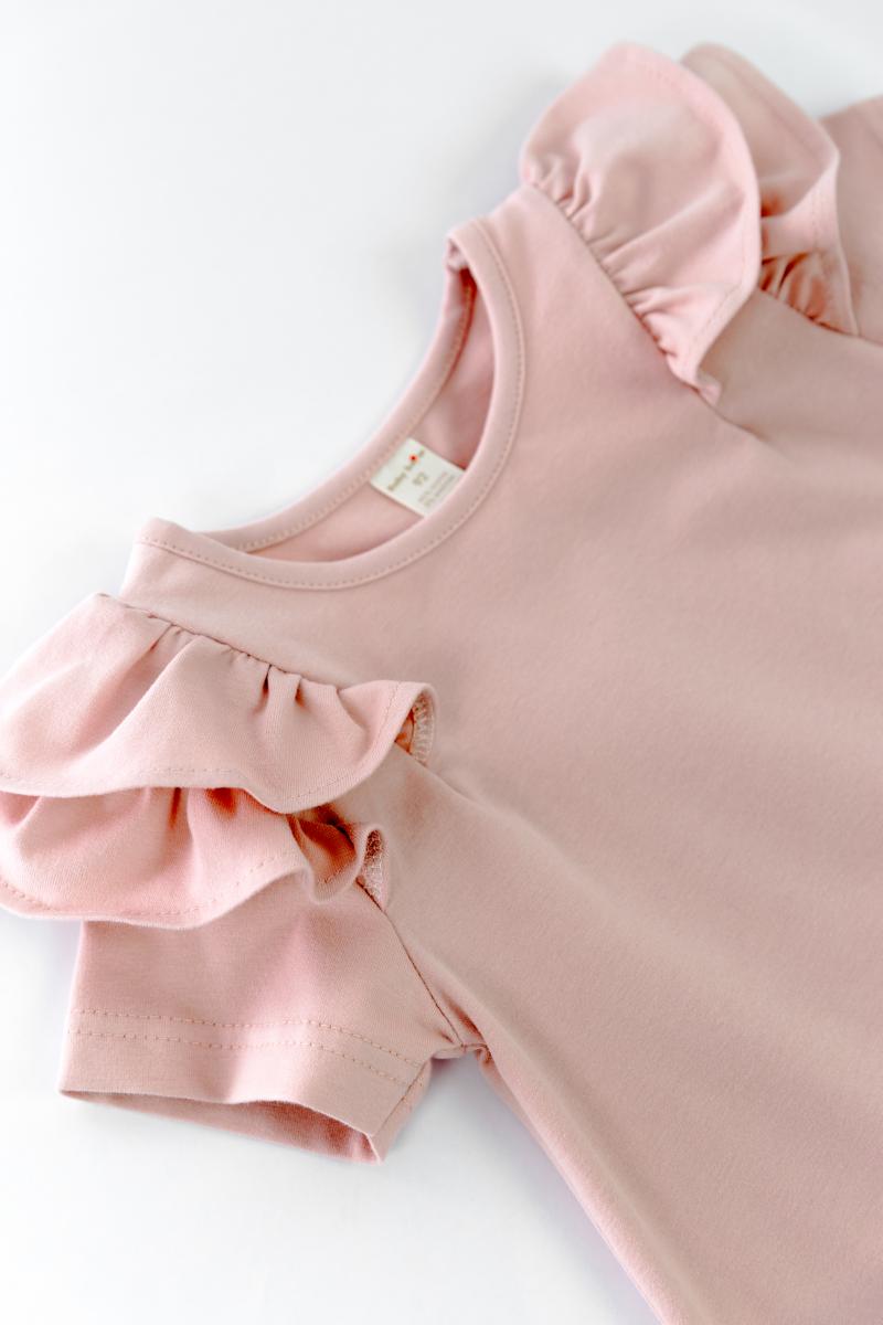 картинка Платье для девочки Baby Boom С158/4-К Пудра от магазина детских товаров ALiSa