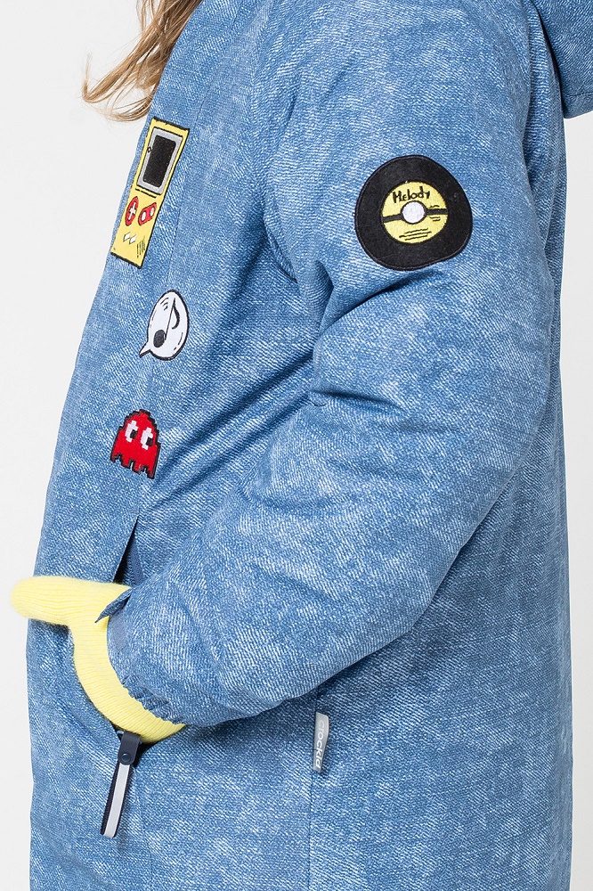 картинка Пальто зимнее для девочки Crockid ВК 38041/1 ГР от магазина детских товаров ALiSa