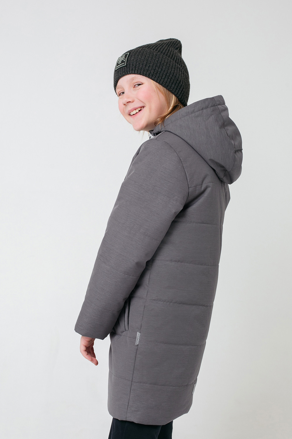 картинка Пальто зимнее Crockid ВК 36061/2 ГР от магазина детских товаров ALiSa