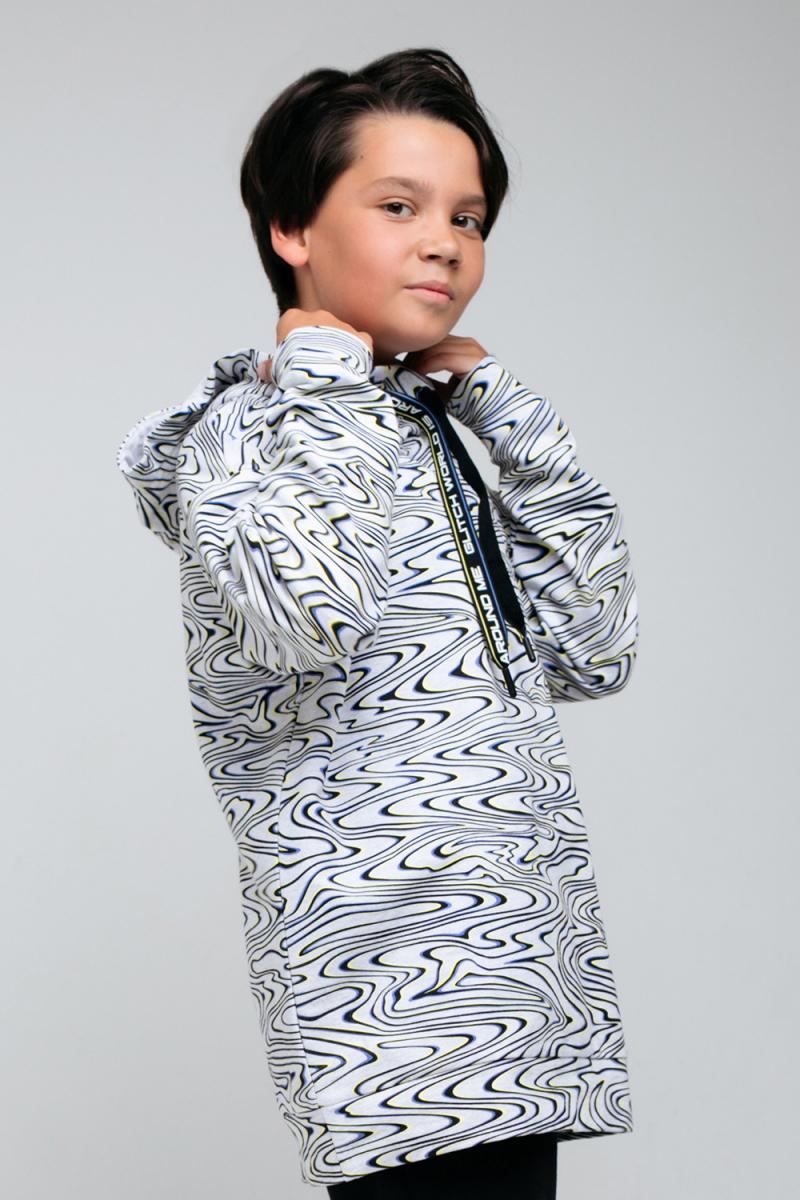 картинка Джемпер для мальчика КБ 301785 светло-серый меланж к66 от магазина детских товаров ALiSa