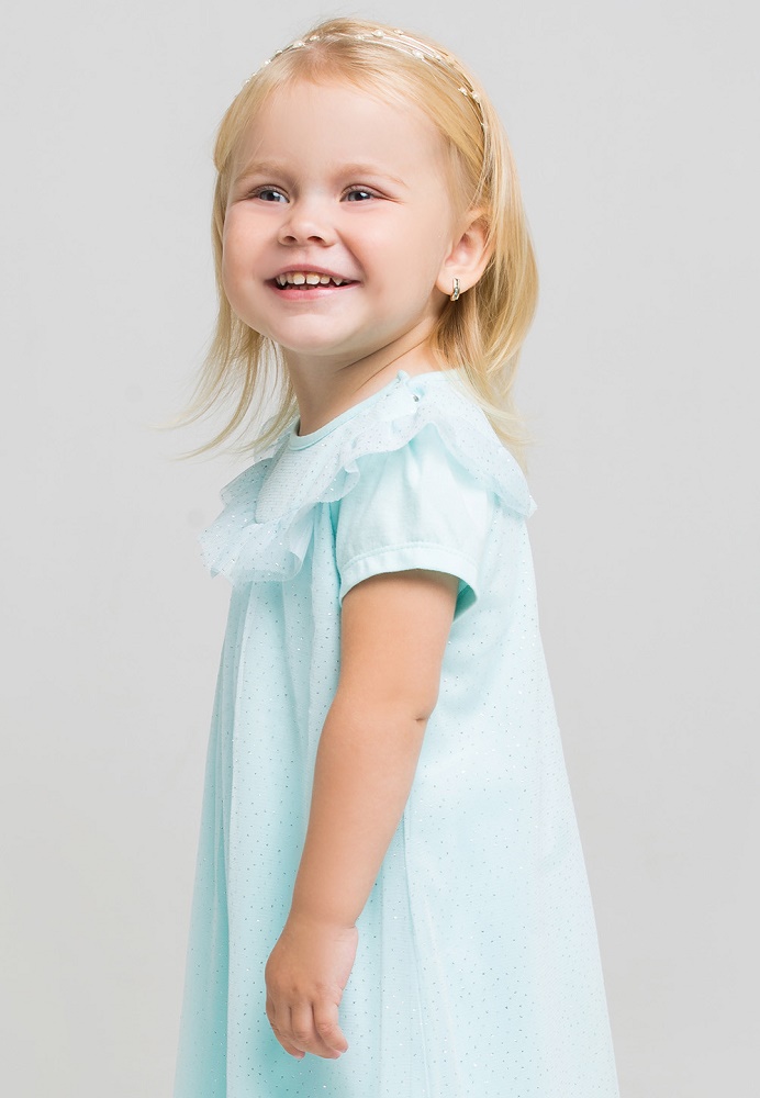 картинка Платье для девочки Crockid К 5540 минт от магазина детских товаров ALiSa