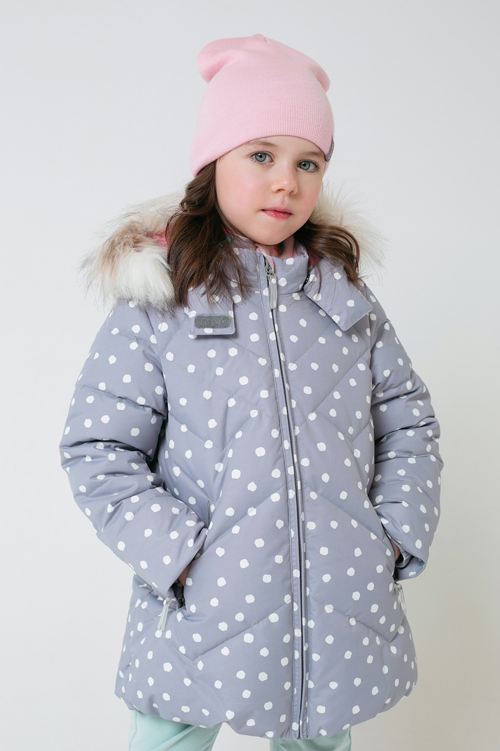 картинка Куртка пуховая удлиненная для девочки Crockid ВК 34055/н/1 УЗ от магазина детских товаров ALiSa