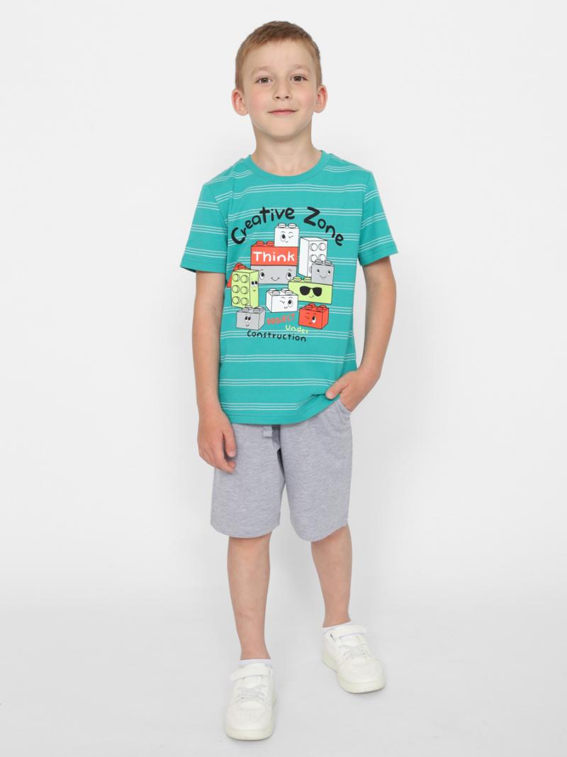 картинка Комплект для мальчика Cherubino CWKB 90148-37 Зеленый от магазина детских товаров ALiSa