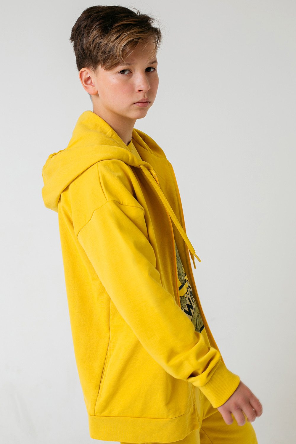 картинка Куртка для мальчика КБ 301523 светлая горчица к52 от магазина детских товаров ALiSa