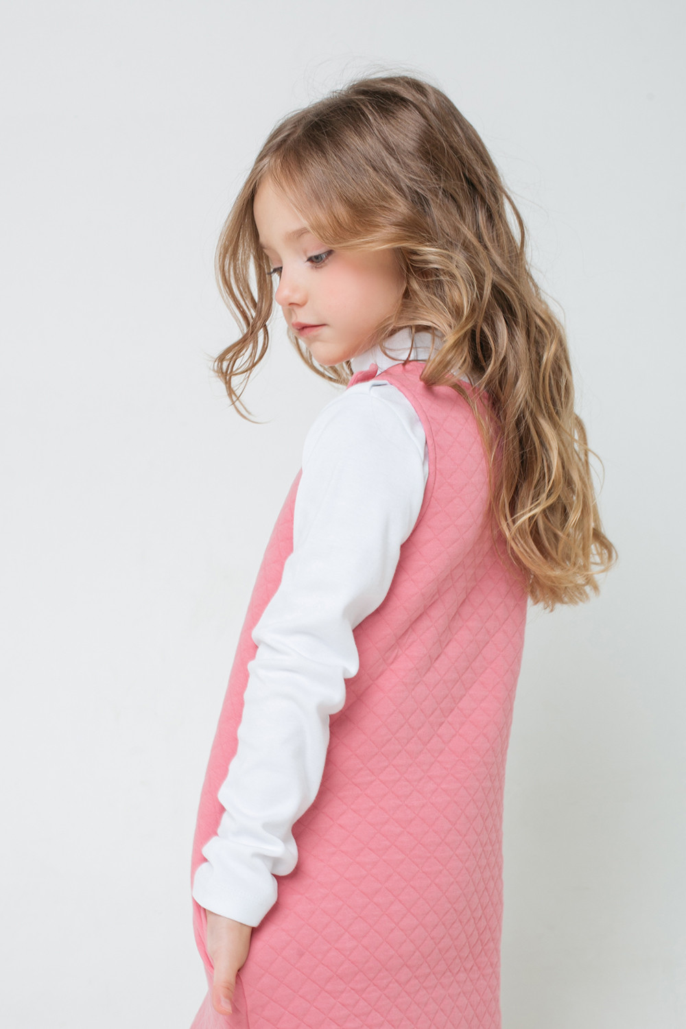картинка Сарафан для девочки Crockid КР 5716 королевский розовый к303 от магазина детских товаров ALiSa