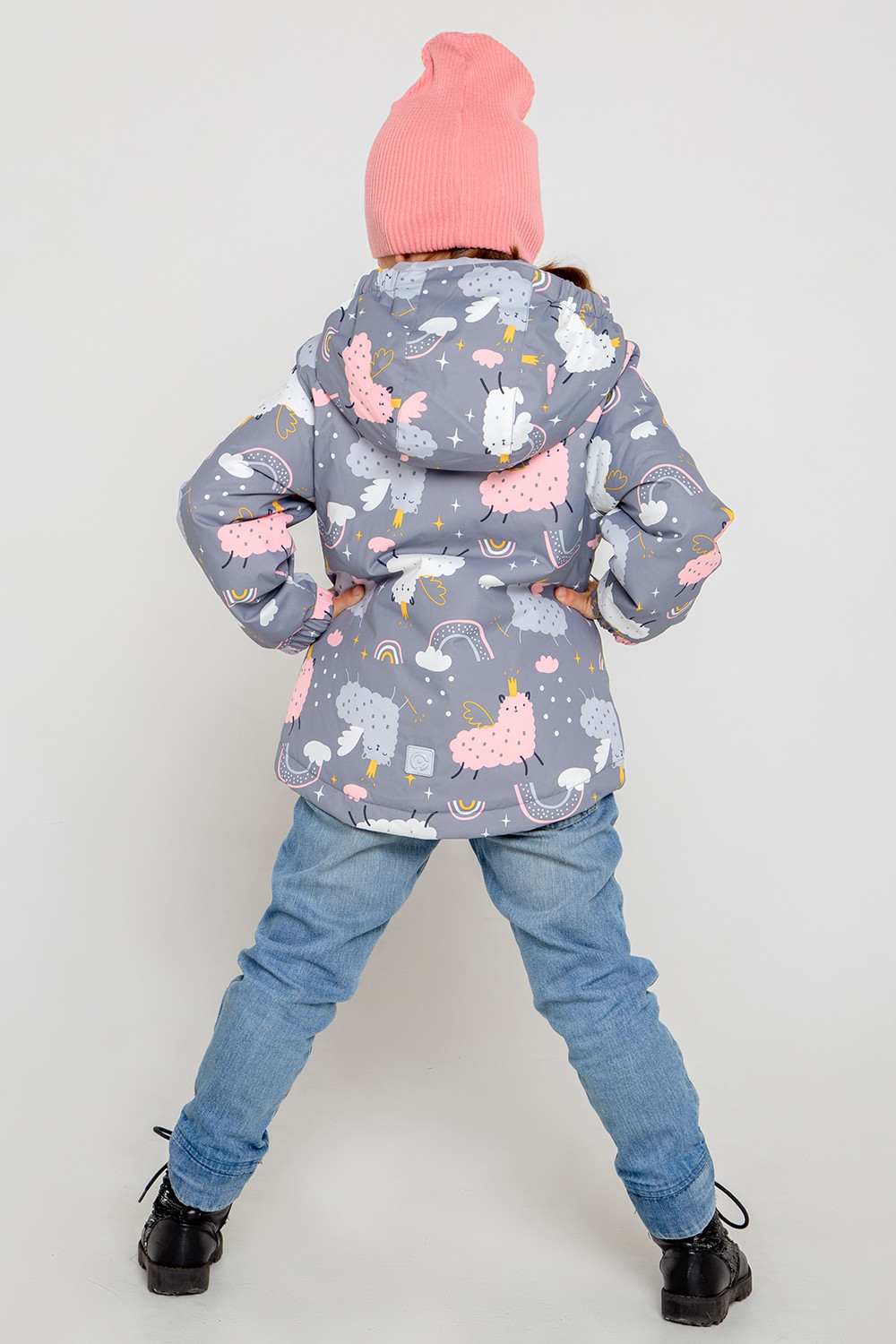 картинка Куртка утепленная для девочки Crockid ВК 32114/н/1 ГР от магазина детских товаров ALiSa