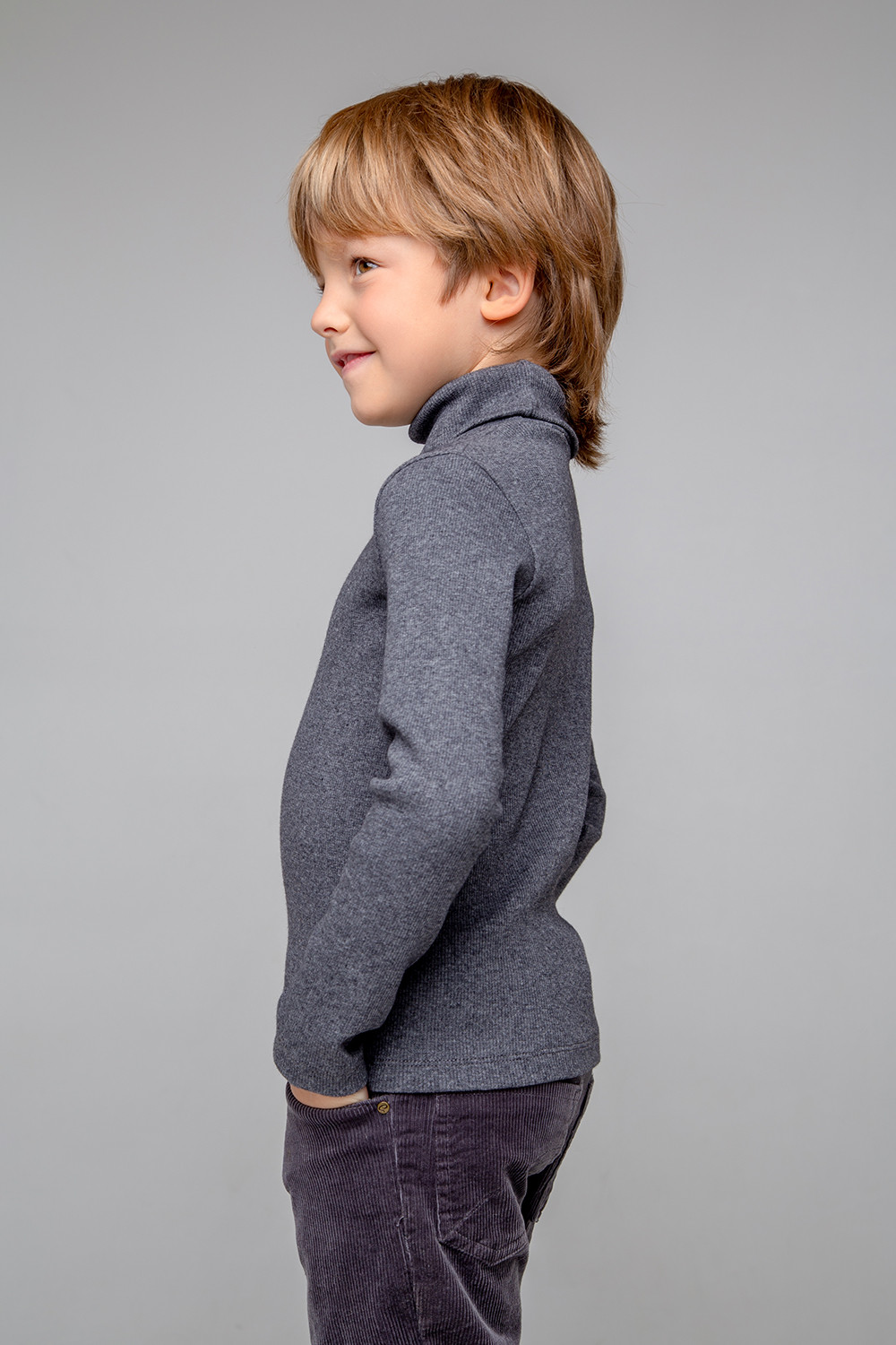 картинка Джемпер для мальчика Crockid КР 301477-1 серый меланж к356 от магазина детских товаров ALiSa