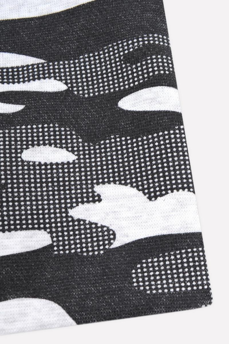 картинка Комплект для мальчика Crockid К 8125 светло-серый меланж, милитари от магазина детских товаров ALiSa
