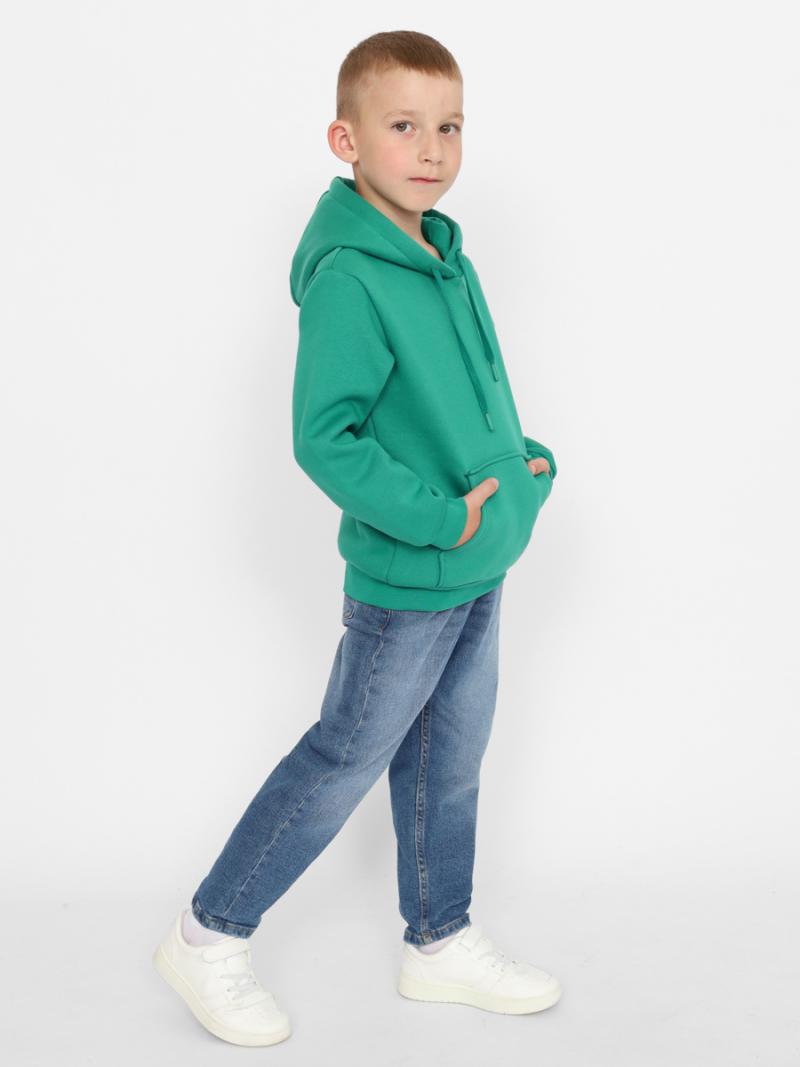 картинка Толстовка для мальчика Cherubino CWKB 63684-37 Зеленый от магазина детских товаров ALiSa