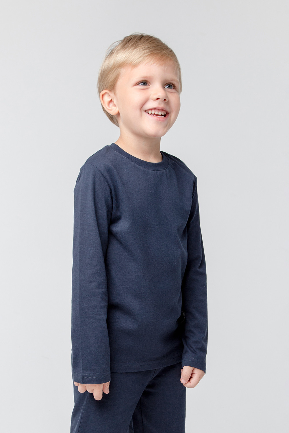 картинка Джемпер для мальчика Crockid К 301973 глубокий синий от магазина детских товаров ALiSa