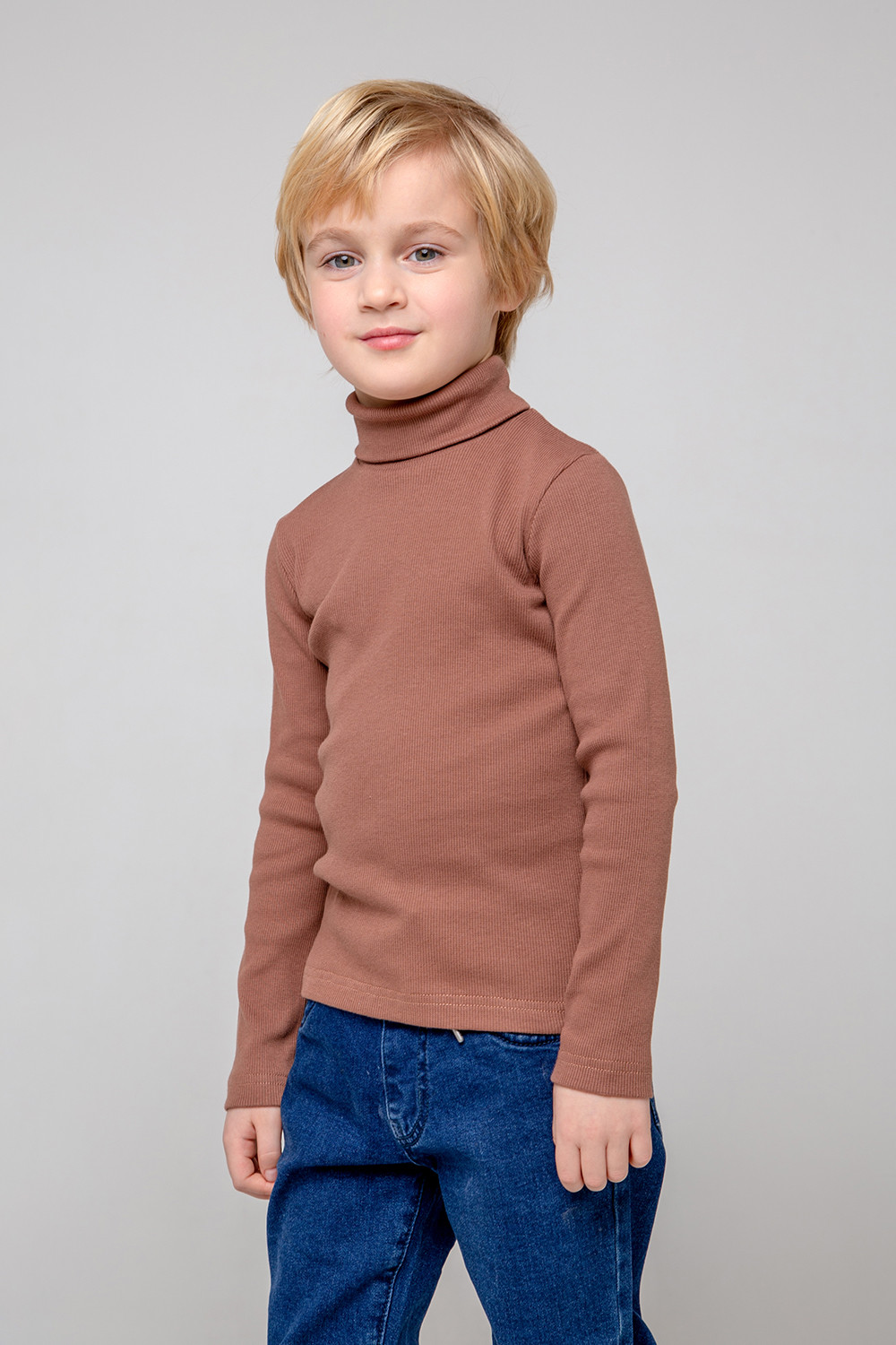 картинка Джемпер для мальчика Crockid КР 3069 коричневый к344 от магазина детских товаров ALiSa