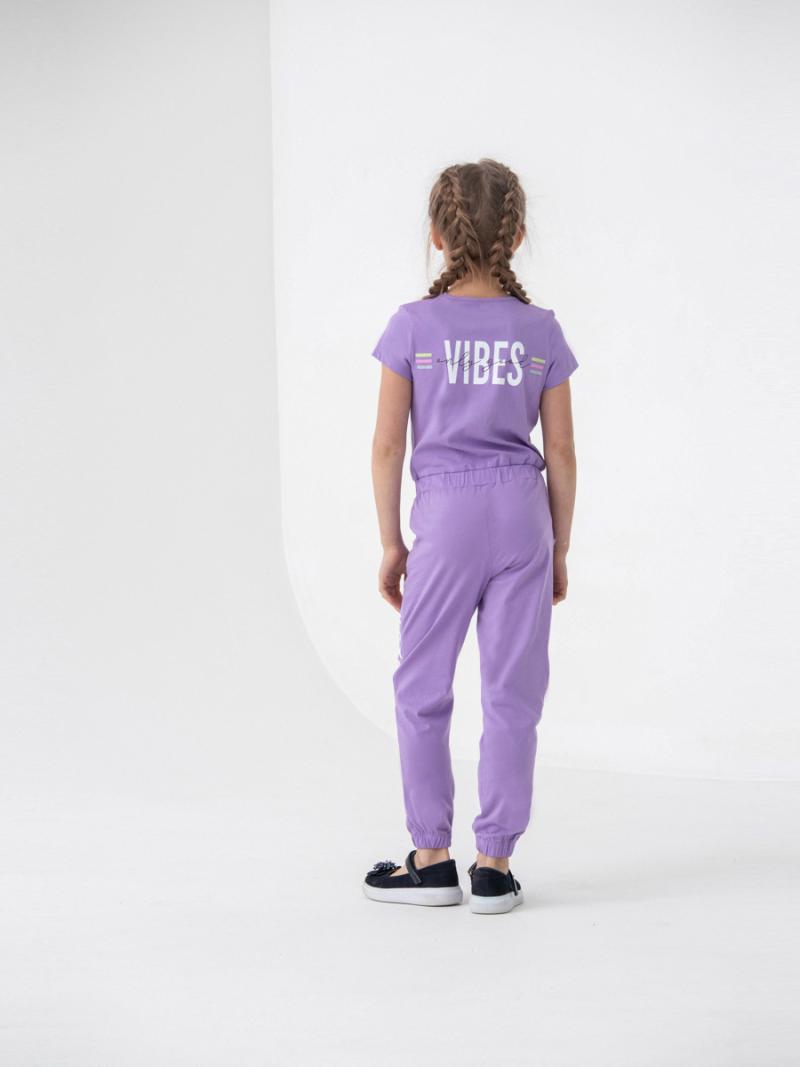 картинка Полукомбинезон для девочки Cherubino CSKG 90099-44-317 Фиолетовый от магазина детских товаров ALiSa