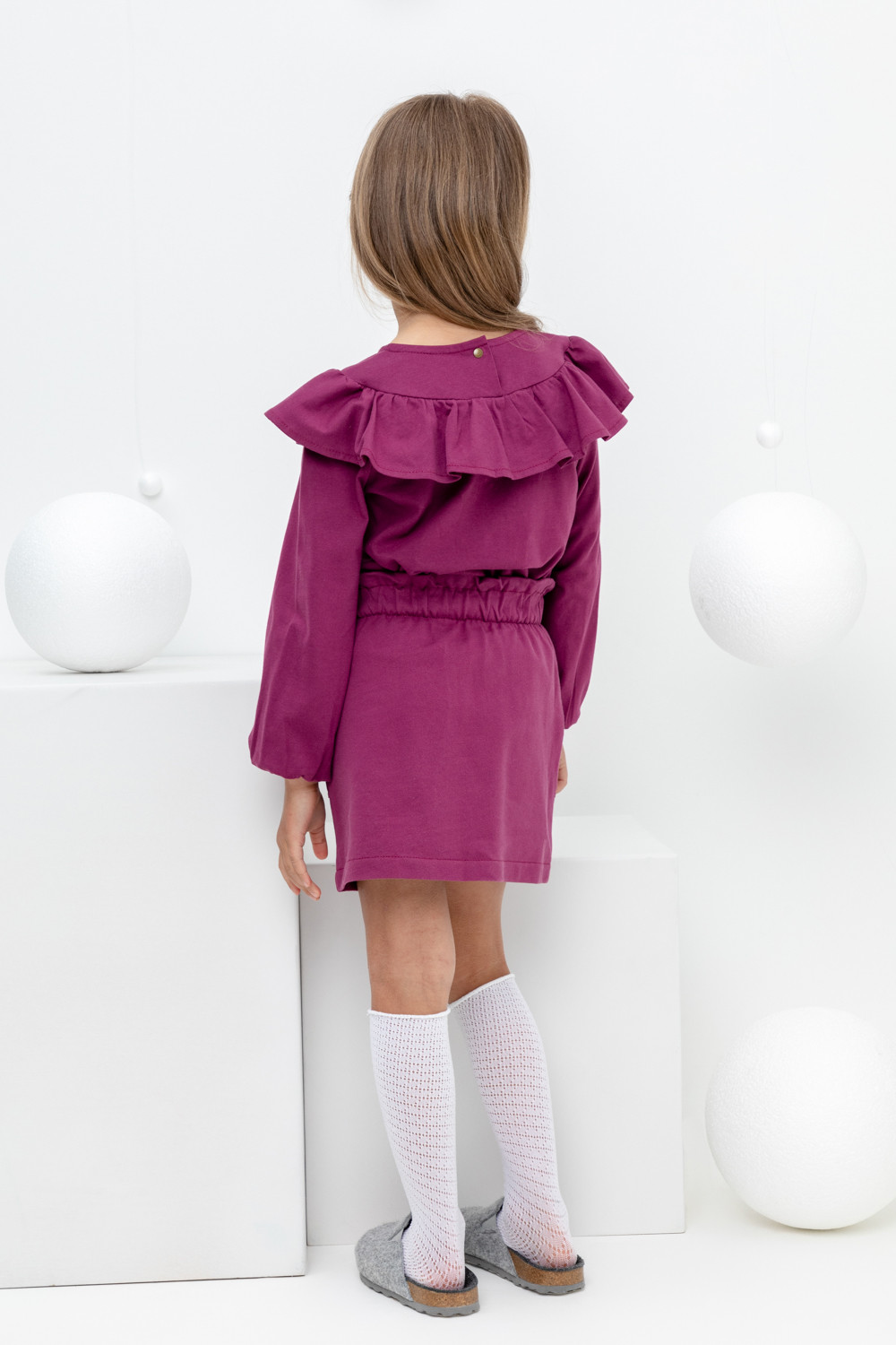 картинка Джемпер для девочки Crockid КР 302176 насыщенная клюква к405 от магазина детских товаров ALiSa