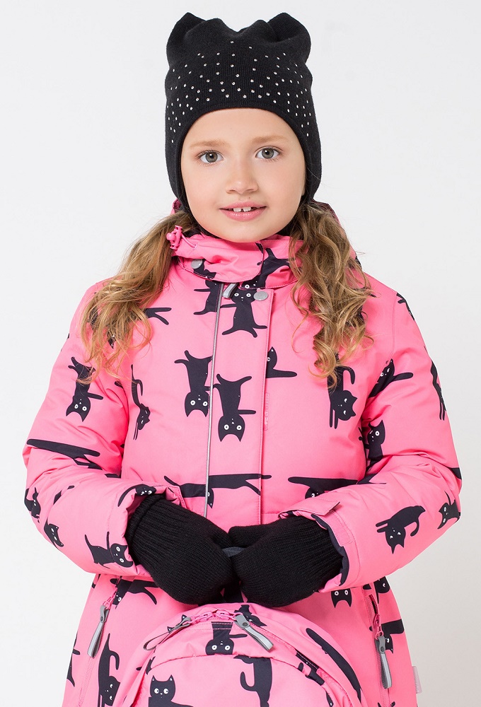 картинка Куртка зимняя для девочки Crockid ВК 38028/н/6 ГР от магазина детских товаров ALiSa