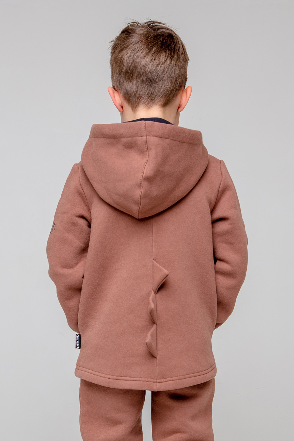 картинка Куртка для мальчика Crockid КР 301859 коричневый к344 от магазина детских товаров ALiSa