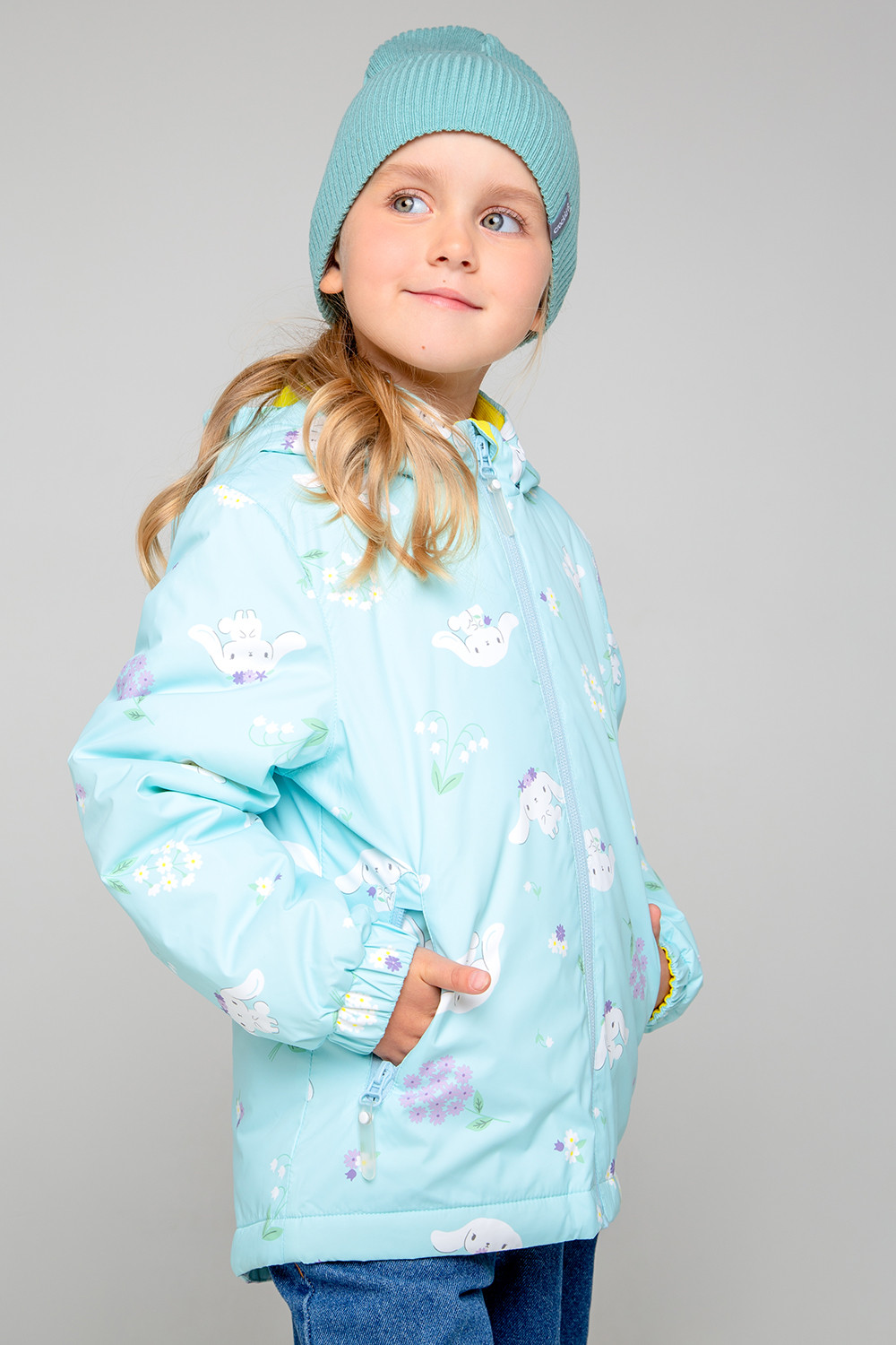 картинка Куртка утепленная для девочки Crockid ВК 32114/н/2 ГР от магазина детских товаров ALiSa