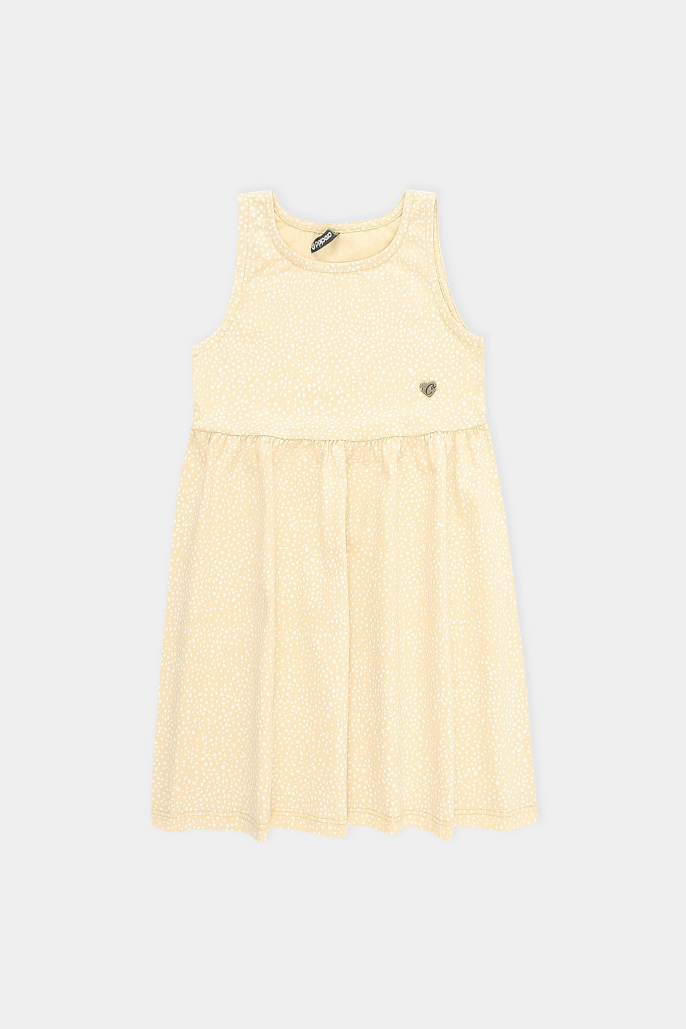 картинка Платье для девочки Crockid К 5589 светлая мимоза, светлые блики от магазина детских товаров ALiSa
