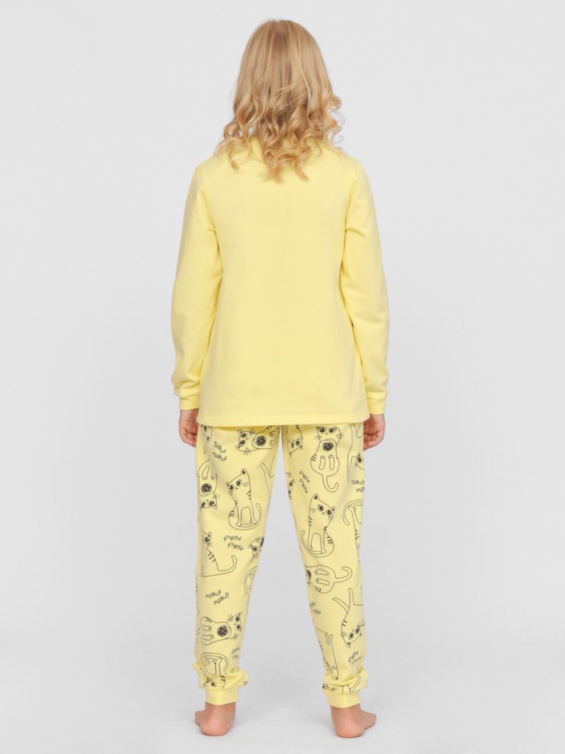 картинка Пижама для девочки Cherubino CSJG 50105-30 Желтый от магазина детских товаров ALiSa
