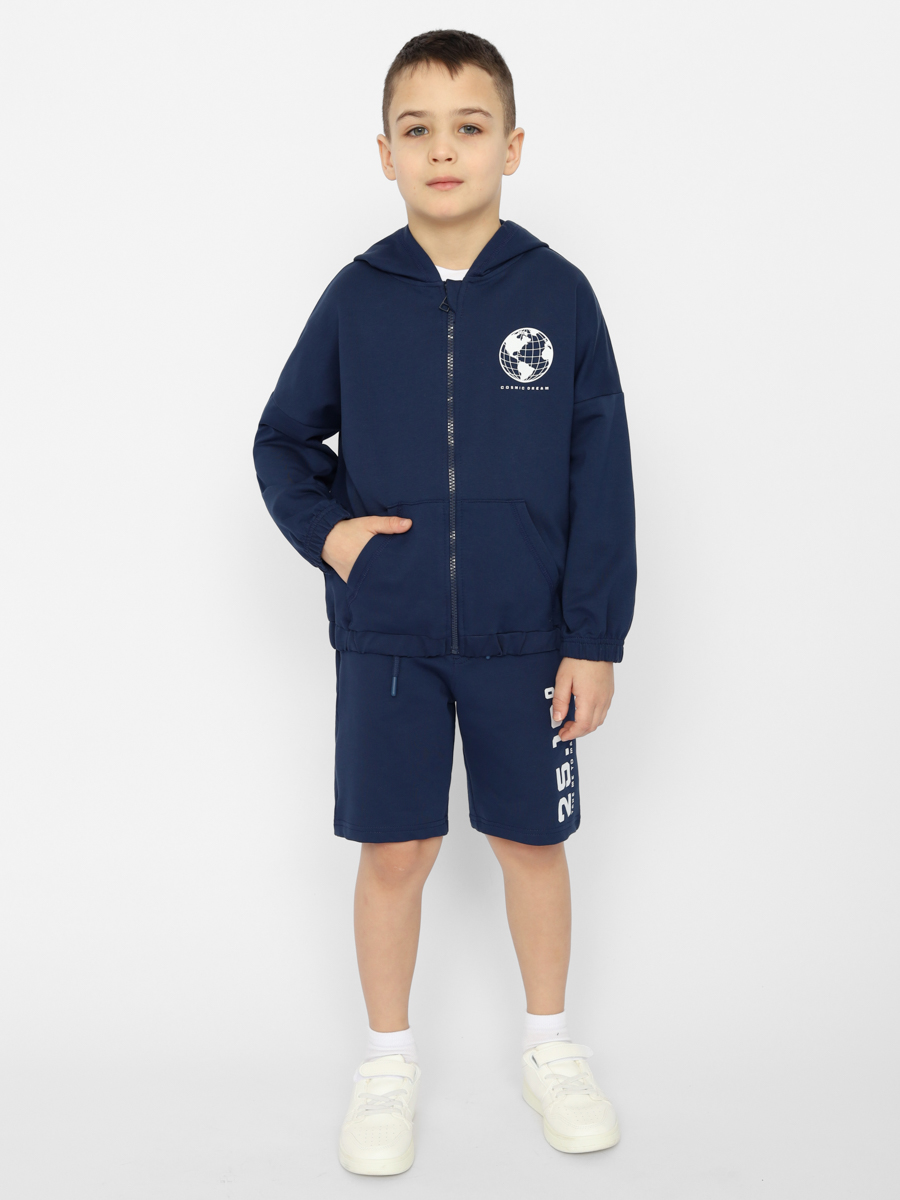 картинка Куртка для мальчика Cherubino CSKB 63470-41-353 Темно-синий от магазина детских товаров ALiSa
