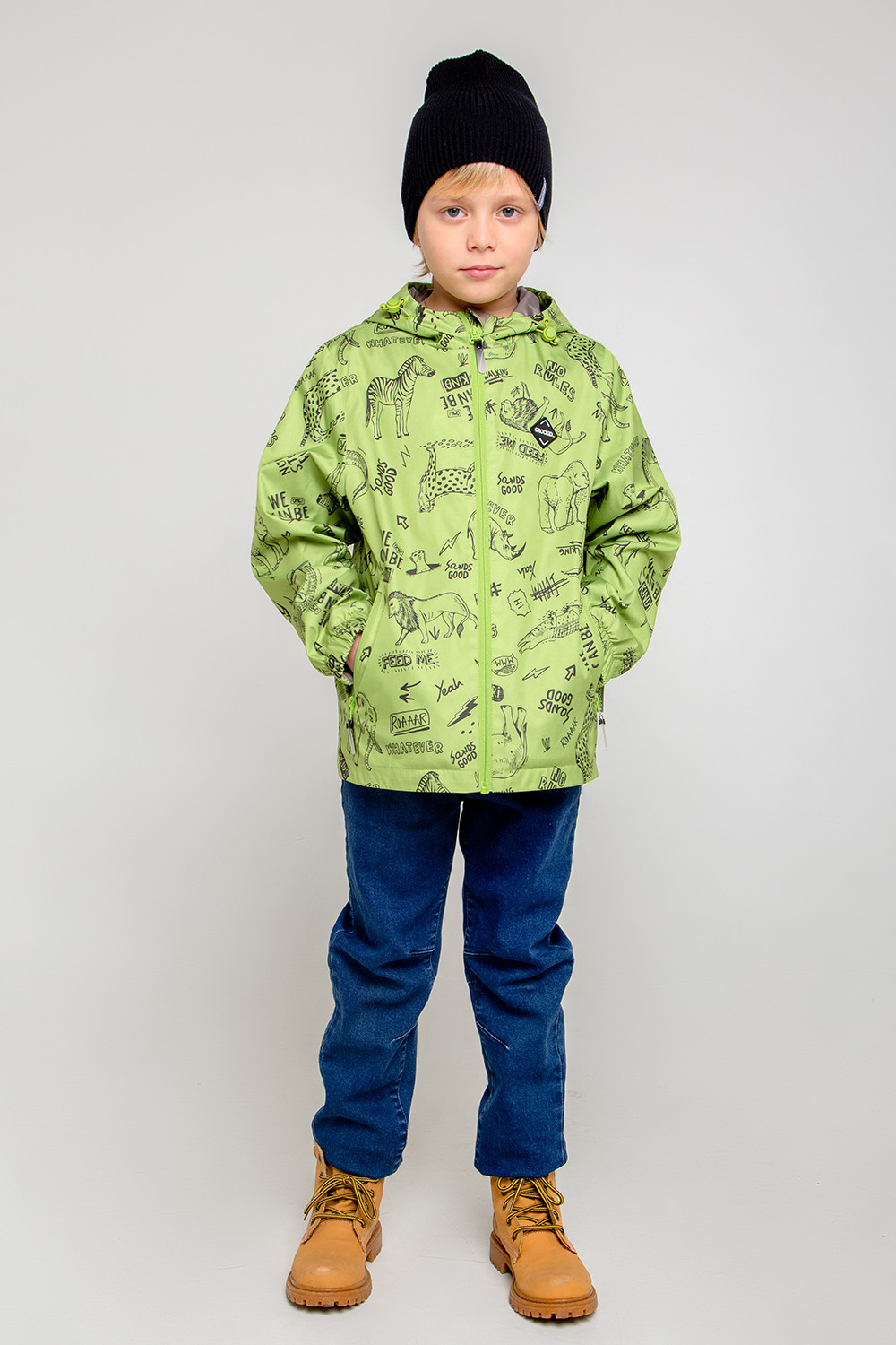 картинка Ветровка для мальчика Crockid ВК 30100/н/3 ГР от магазина детских товаров ALiSa