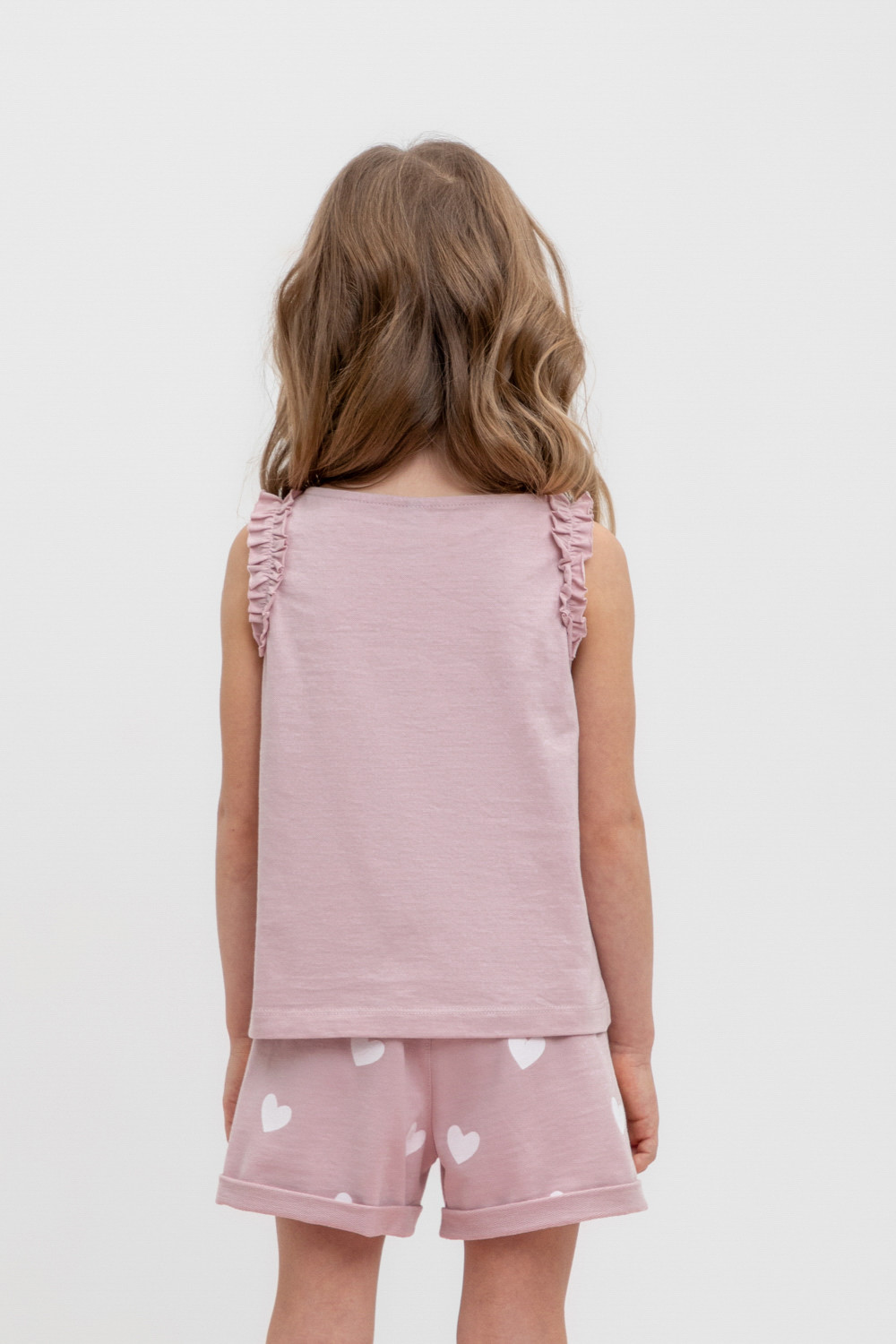 картинка Майка для девочки Crockid КР 302325 розово-сиреневый к449 от магазина детских товаров ALiSa