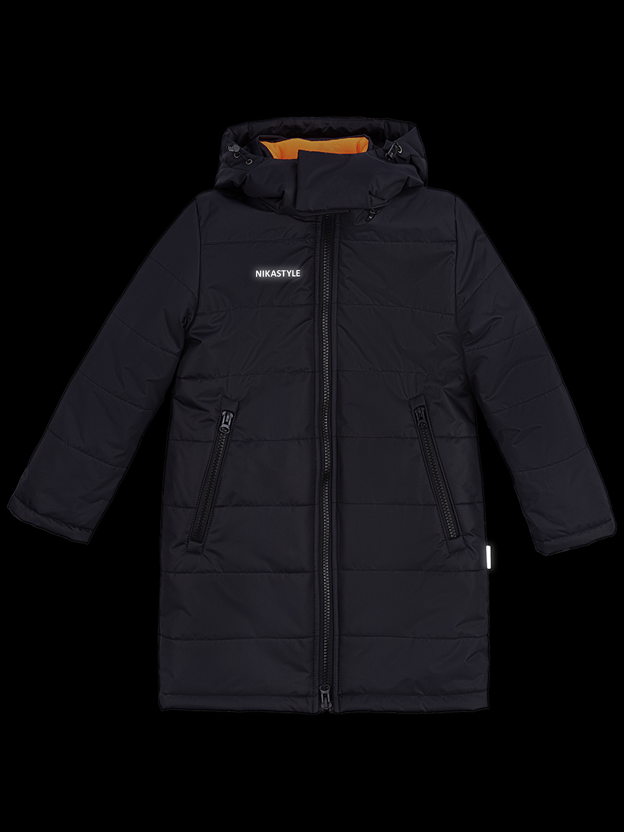 картинка Куртка зиняя удлиненная для мальчика NIKASTYLE 4з3523 черный от магазина детских товаров ALiSa
