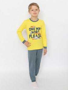 Пижама для мальчика Cherubino CWKB 50136-30 Желтый