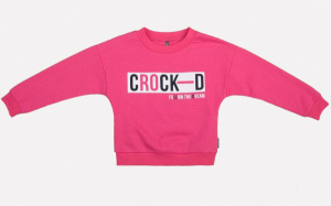 Джемпер для девочки Crockid КР 300521 темно-розовый к191