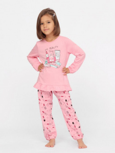Пижама для девочки Cherubino CSKG 50084-27 Розовый