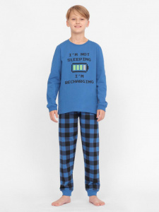 Пижама для мальчика Cherubino CSJB 50095-42 Синий