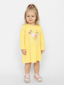 Платье для девочки Cherubino CSNG 63416-30-347 Желтый