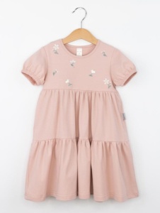 Платье для девочки Baby Boom С266/1-К Бежевая пудра Платье для девочки Baby Boom С266/1-К Бежевая пудра